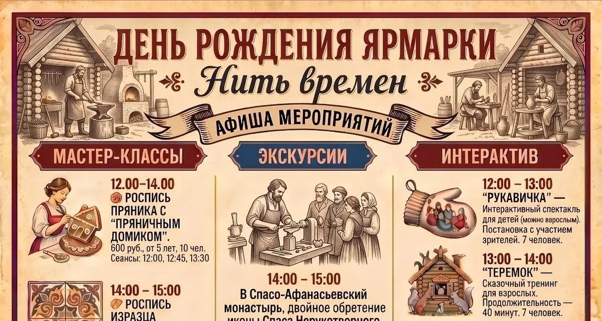 Ярославская ремесленная палата 29 августа отмечает 10-летие в Демидовском сквере