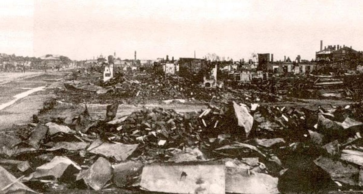 За 16 дней июля 1918 года Ярославль превратился в горящий город