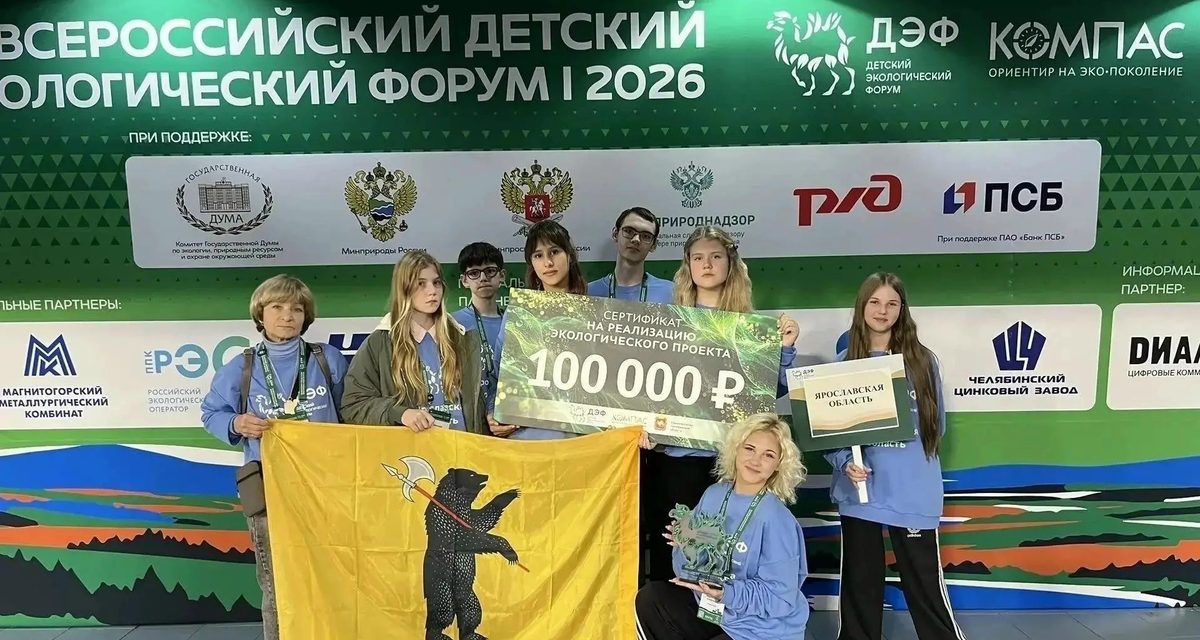 Ярославские школьники получили 100 тысяч рублей на карту пострадавших от вредителей деревьев
