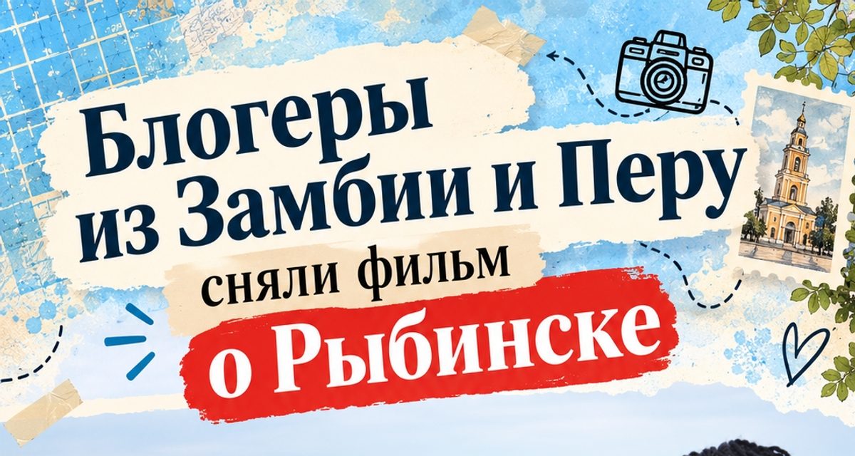 Ведущие из Замбии и Перу сняли тревел-шоу о Рыбинске и попробовали уху из судака